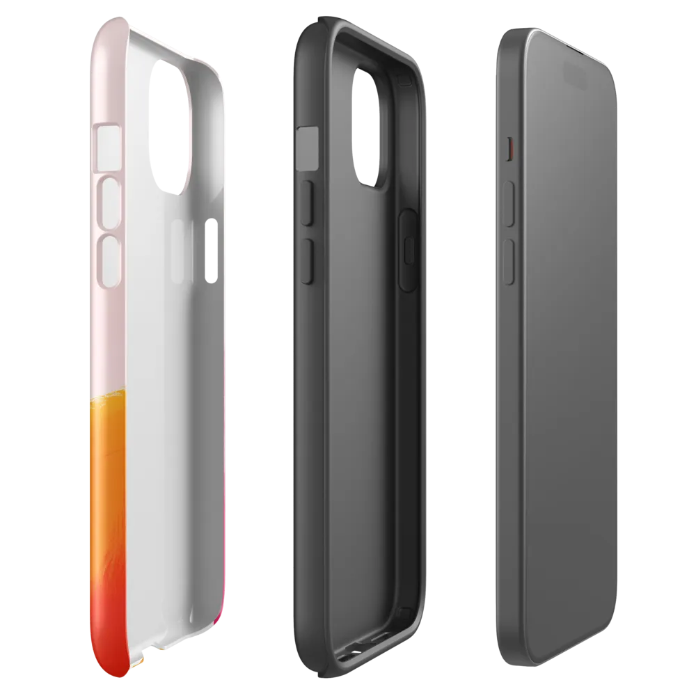 Wanderer in Pink | Phone Case |  15 Plus | Tough Case | Glossy
