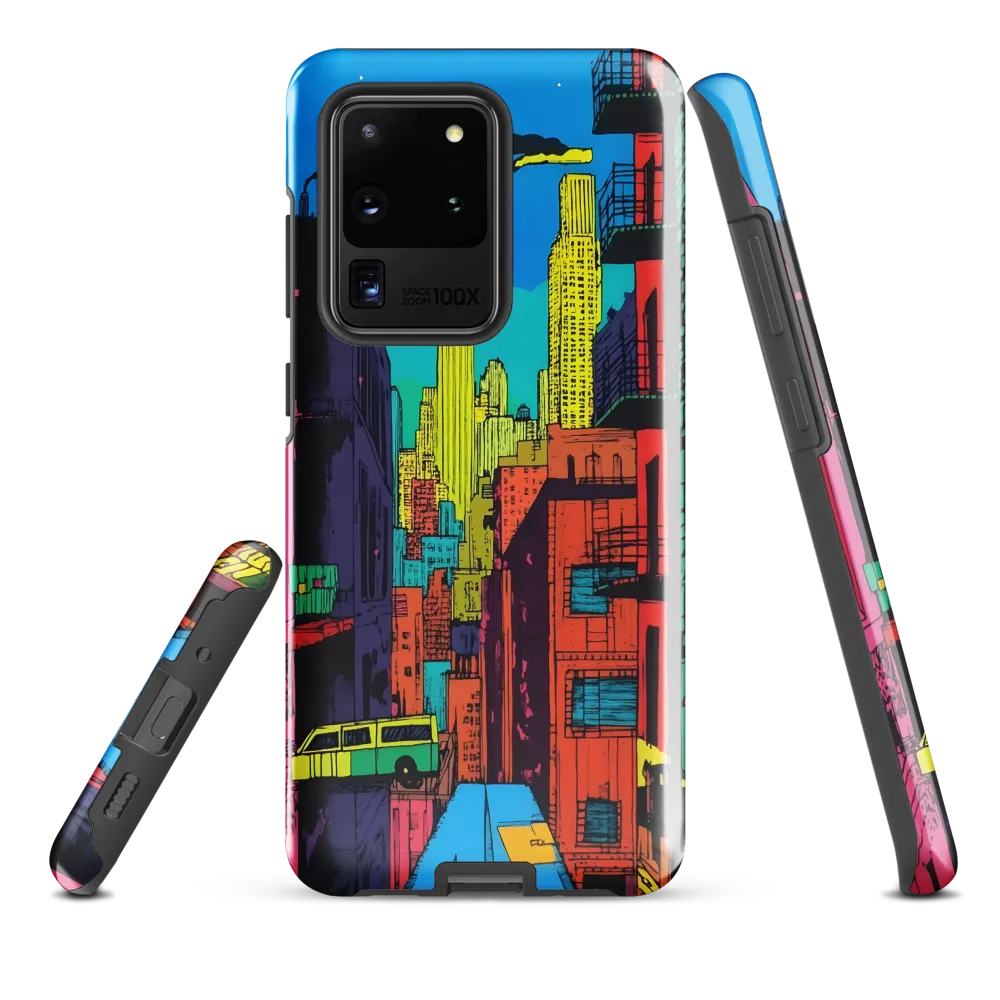 Urban Vibrance: A Pop Art Cityscape
