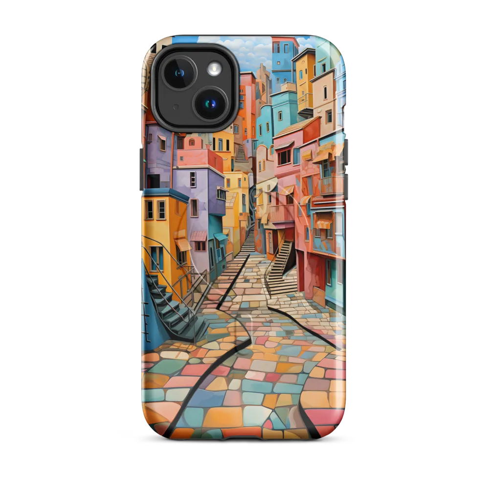 Vibrant Cityscape: A Kaleidoscope of Colors
