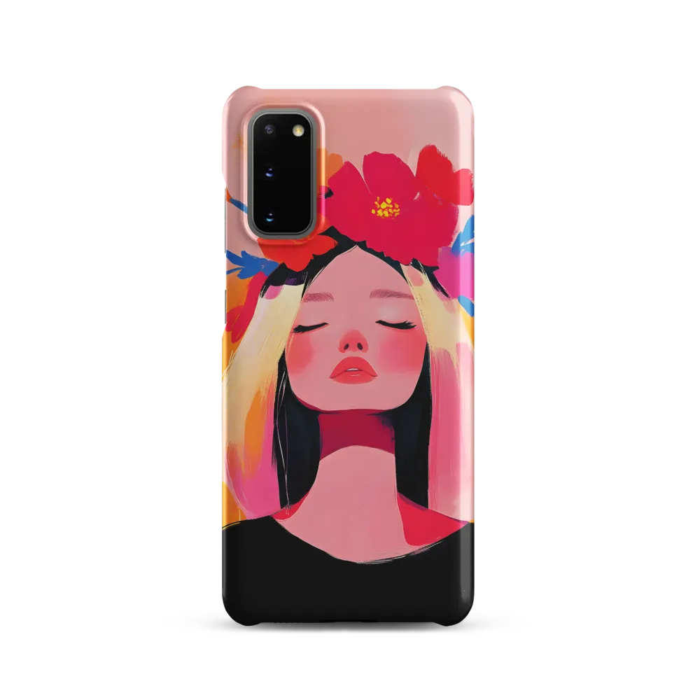Floral Serenity | Phone Case |  S20 | Snap Case | Matte