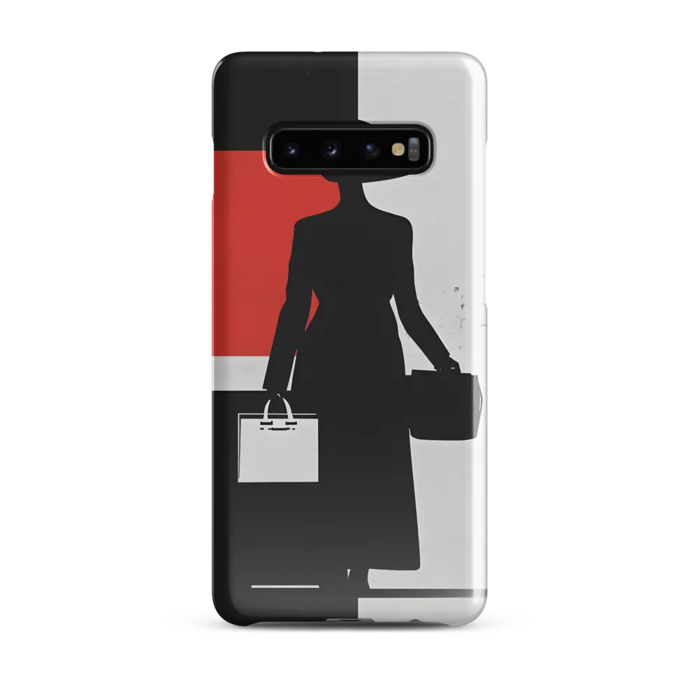 Silhouette of Elegance | Phone Case |  S10 Plus | Snap Case | Glossy