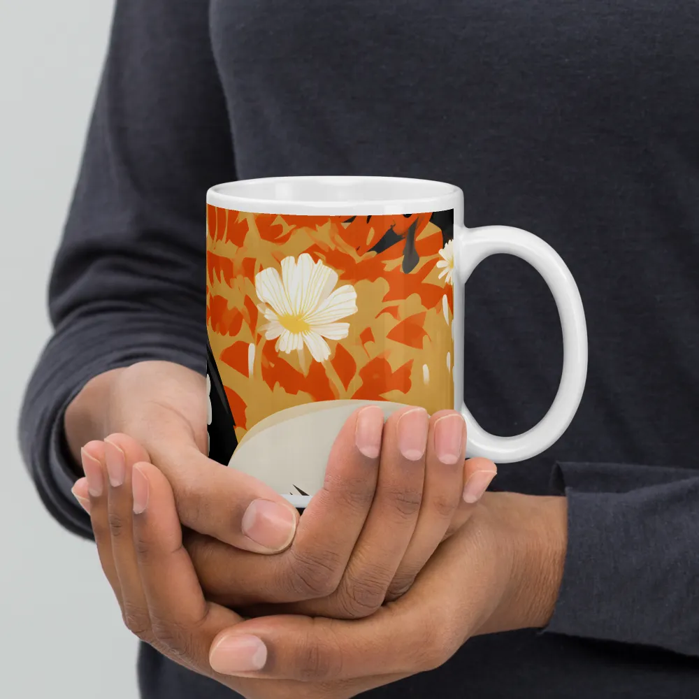 Whimsical Badgers in Bloom | Mugs | Multiple Sizes & Colors