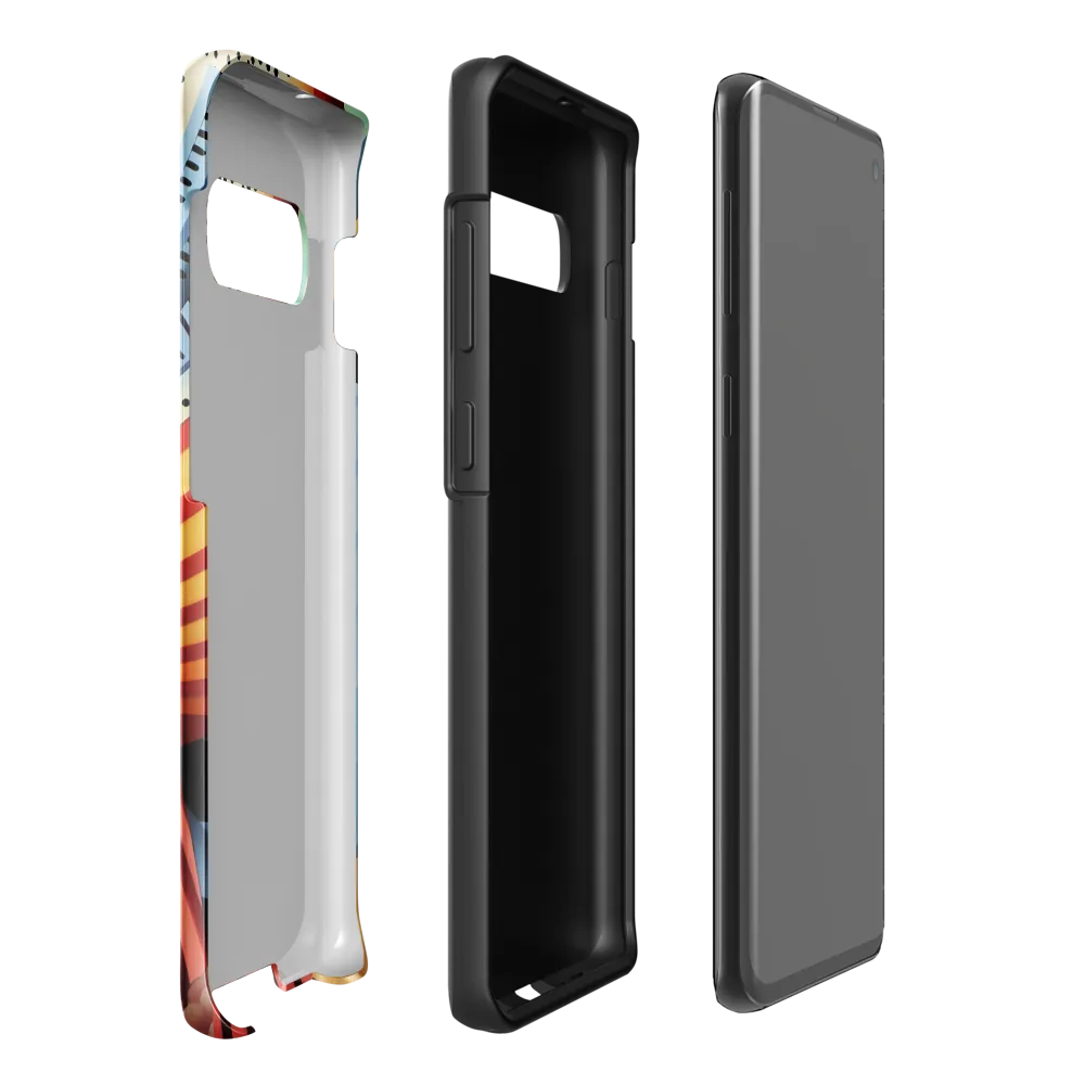 Symphony of Shapes | Phone Case |  S10 Plus | Tough Case | Glossy