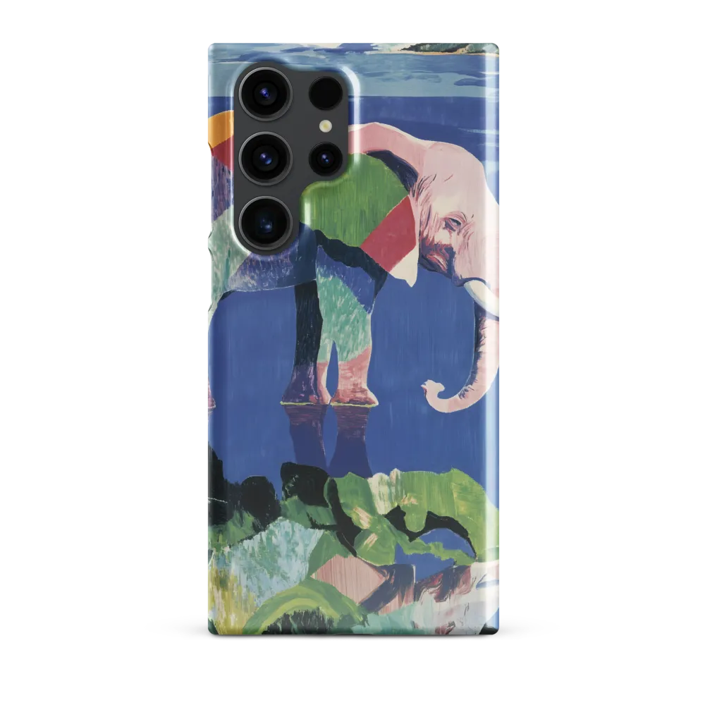 Serenity in Color: The Elephants of Reflection