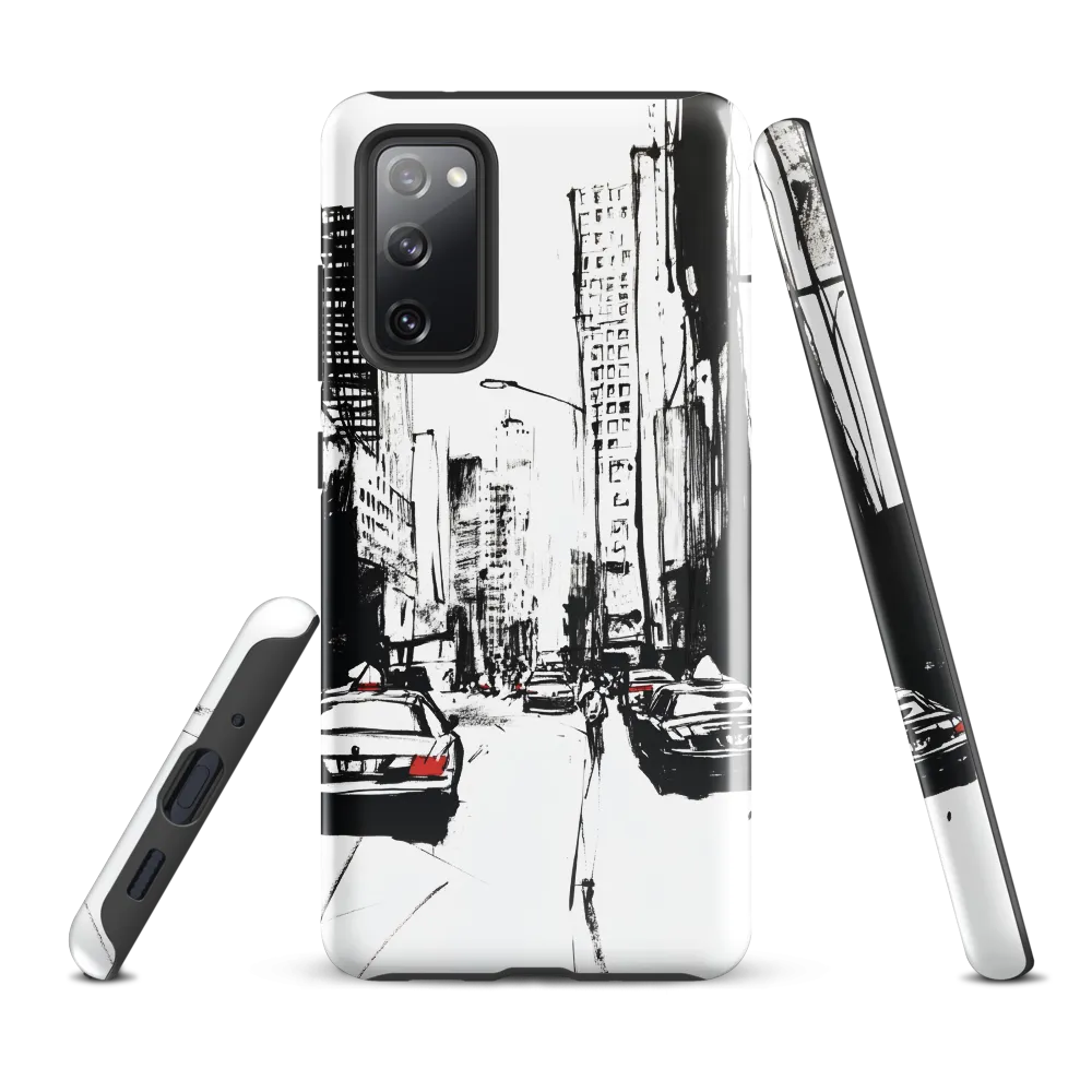 Urban Pulse: A Monochromatic Journey