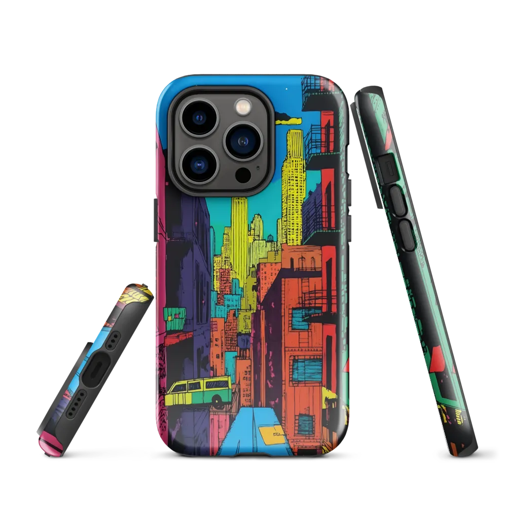 Urban Vibrance: A Pop Art Cityscape
