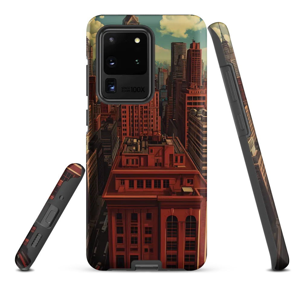 Urban Reverie: A Journey Through the City | Phone Case |  S20 Ultra | Tough Case | Matte