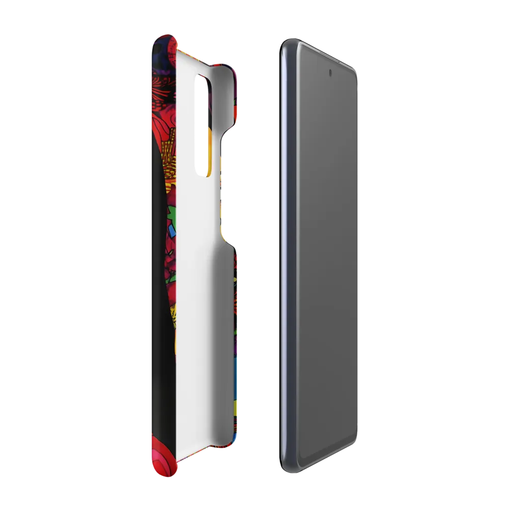Ethereal Dreamscape in Vivid Colors | Phone Case |  S20 FE | Snap Case | Matte