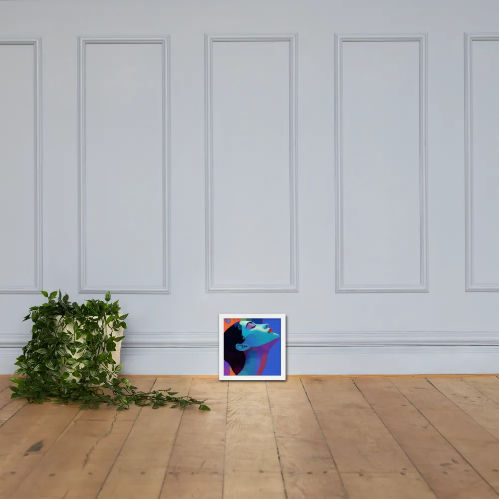 Ethereal Reverie | Poster with White Frame | 10″×10″
