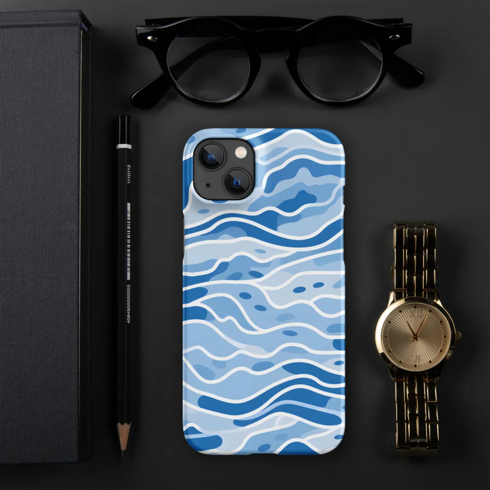 Fluid Harmony | Phone Case |  14 Plus | Snap Case | Matte