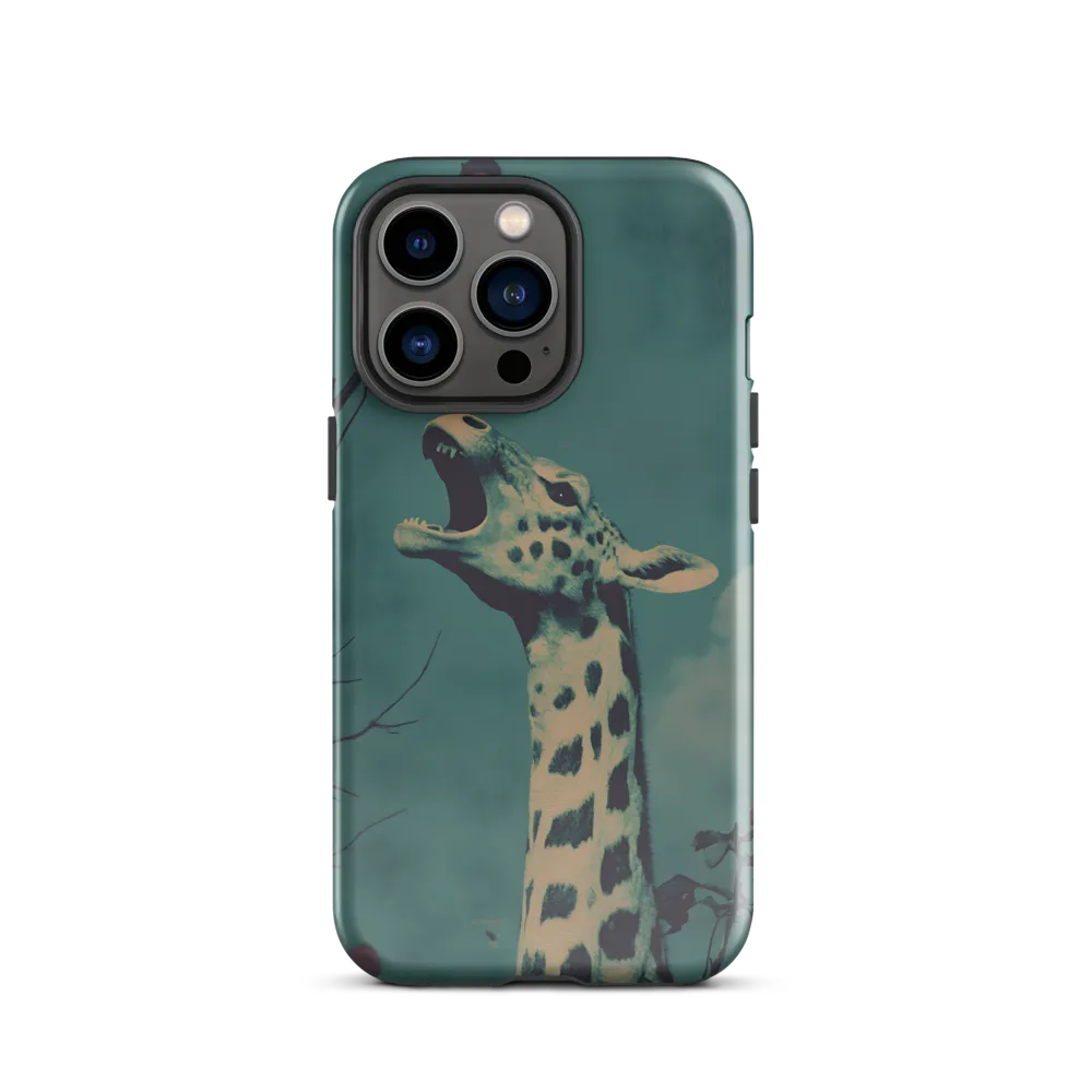 Whispers of the Tall: A Surreal Giraffe Encounter