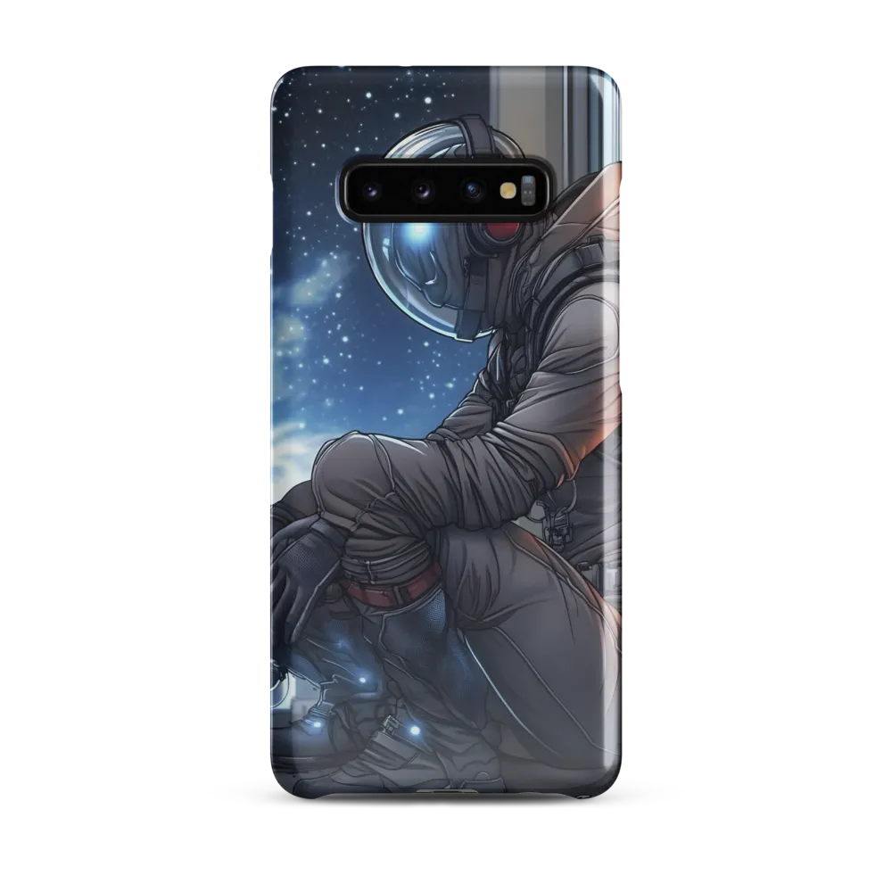 Astronaut's Solitude | Phone Case |  S10 Plus | Snap Case | Glossy