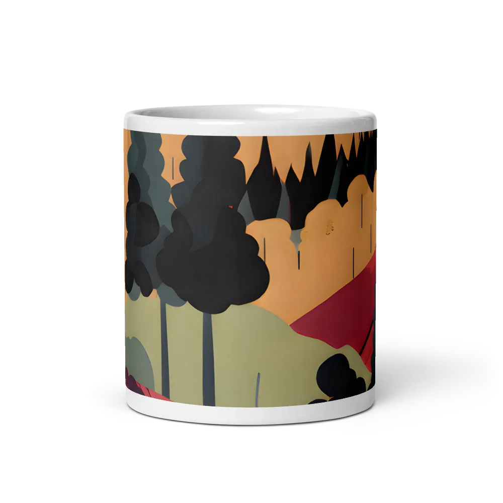 Harmonious Landscapes | Mug with White inside | 11 oz