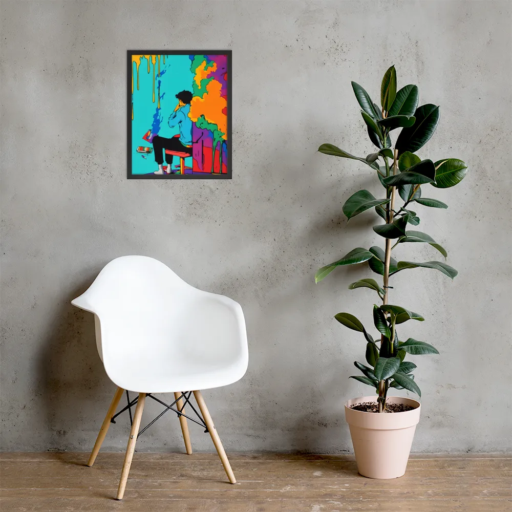 The Artist Within | Poster with Black Frame | 16″×20″