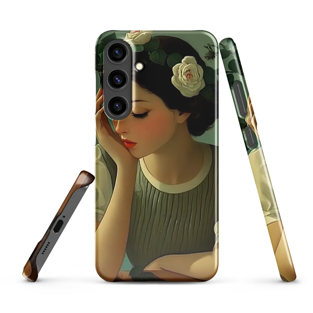 Whispers of Serenity | Phone Case |  S24 Plus | Snap Case | Glossy