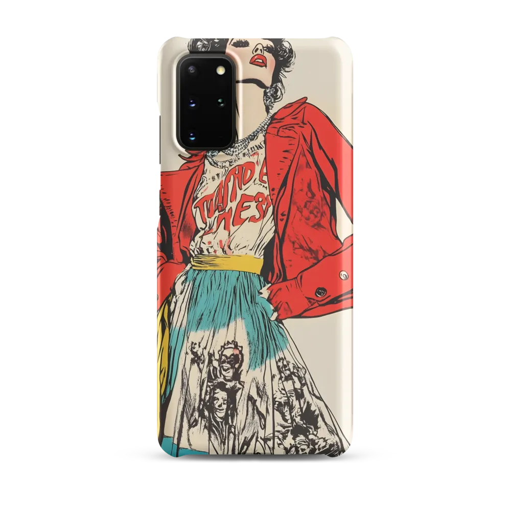 Vibrant Elegance: A Pop Art Fashion Statement