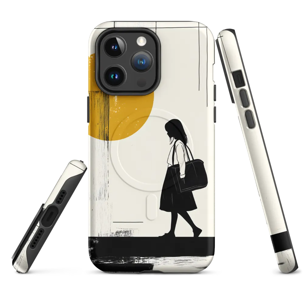 Silent Steps | Phone Case |  14 Pro Max | MagSafe® Tough Case | Matte