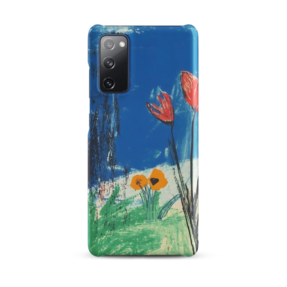 Joyful Blossoms in Blue