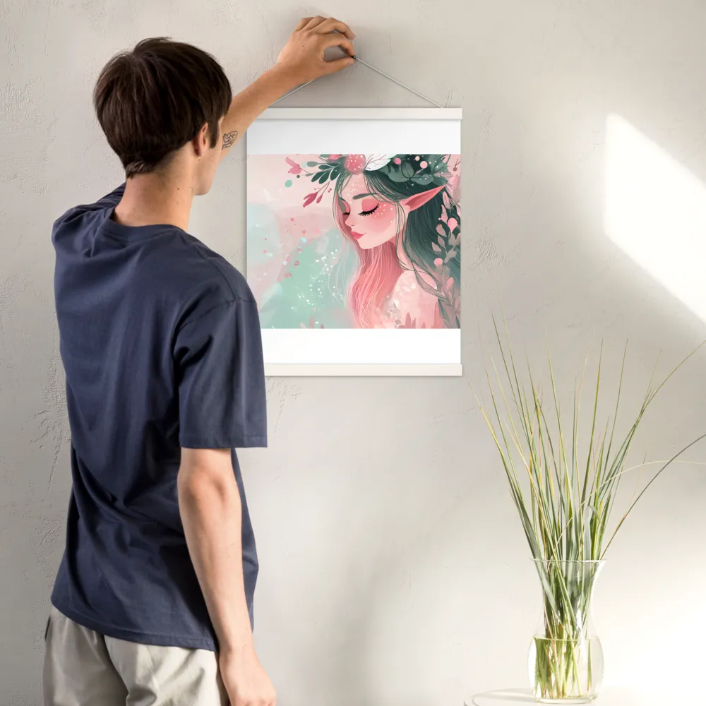 Whispers of Nature | Poster With White Wood Hanger | 16″×20″