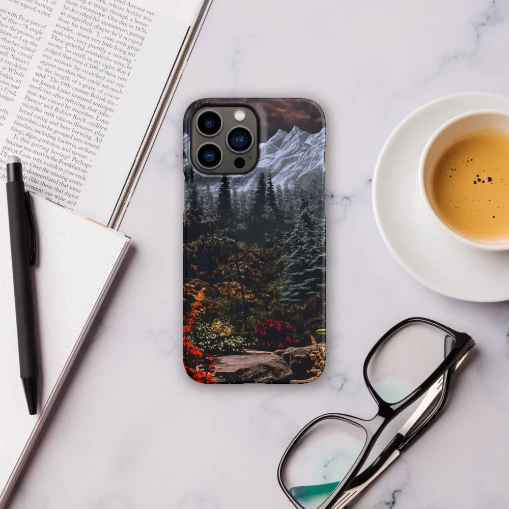 Mystical Mountain Reverie | Phone Case |  13 Pro Max | Snap Case | Matte