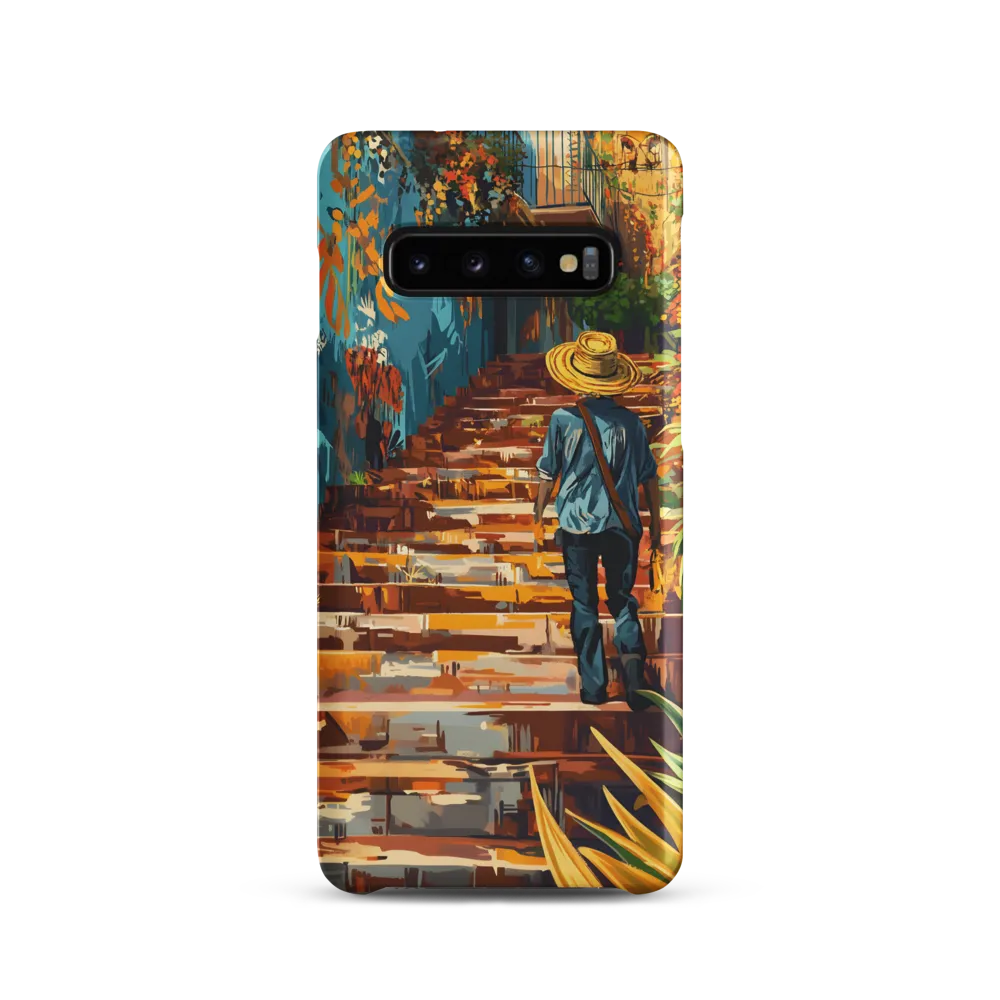Steps to Adventure | Phone Case |  S10 | Snap Case | Matte