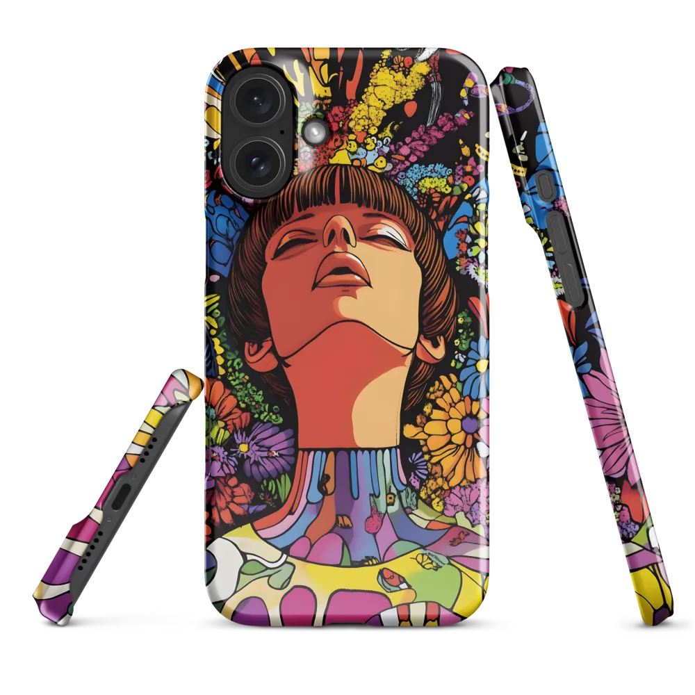 Vibrant Ecstasy: A Psychedelic Portrait