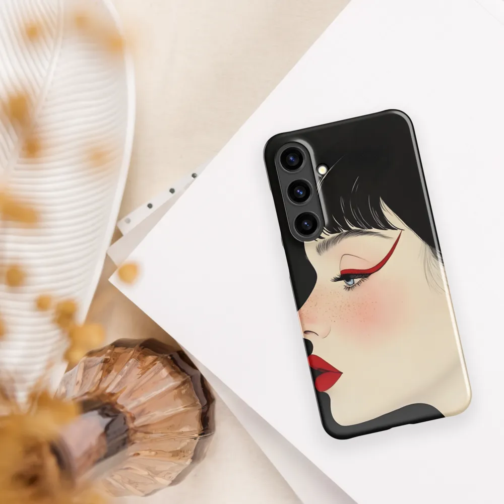 Elegance in Profile | Phone Case |  S24 Plus | Snap Case | Glossy