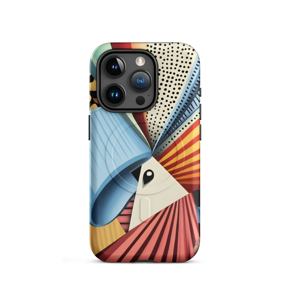 Symphony of Shapes | Phone Case |  15 Pro | MagSafe® Tough Case | Matte