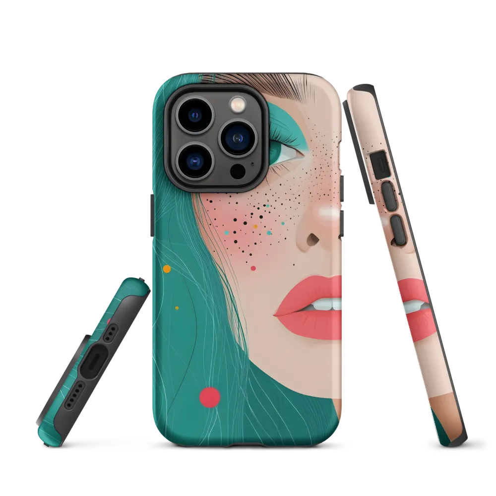 A Playful Portrait: Turquoise Temptation
