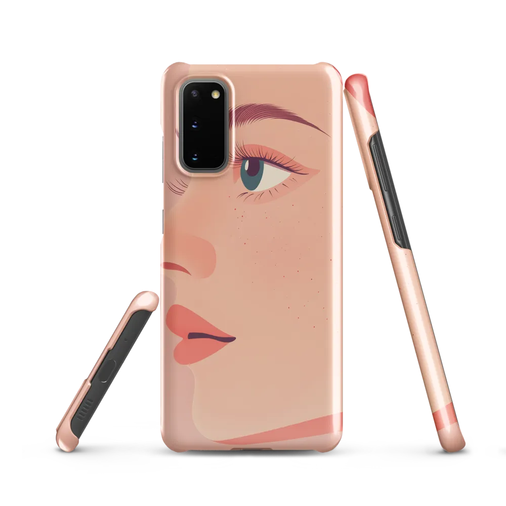 Serenity in Profile | Phone Case |  S20 | Snap Case | Glossy