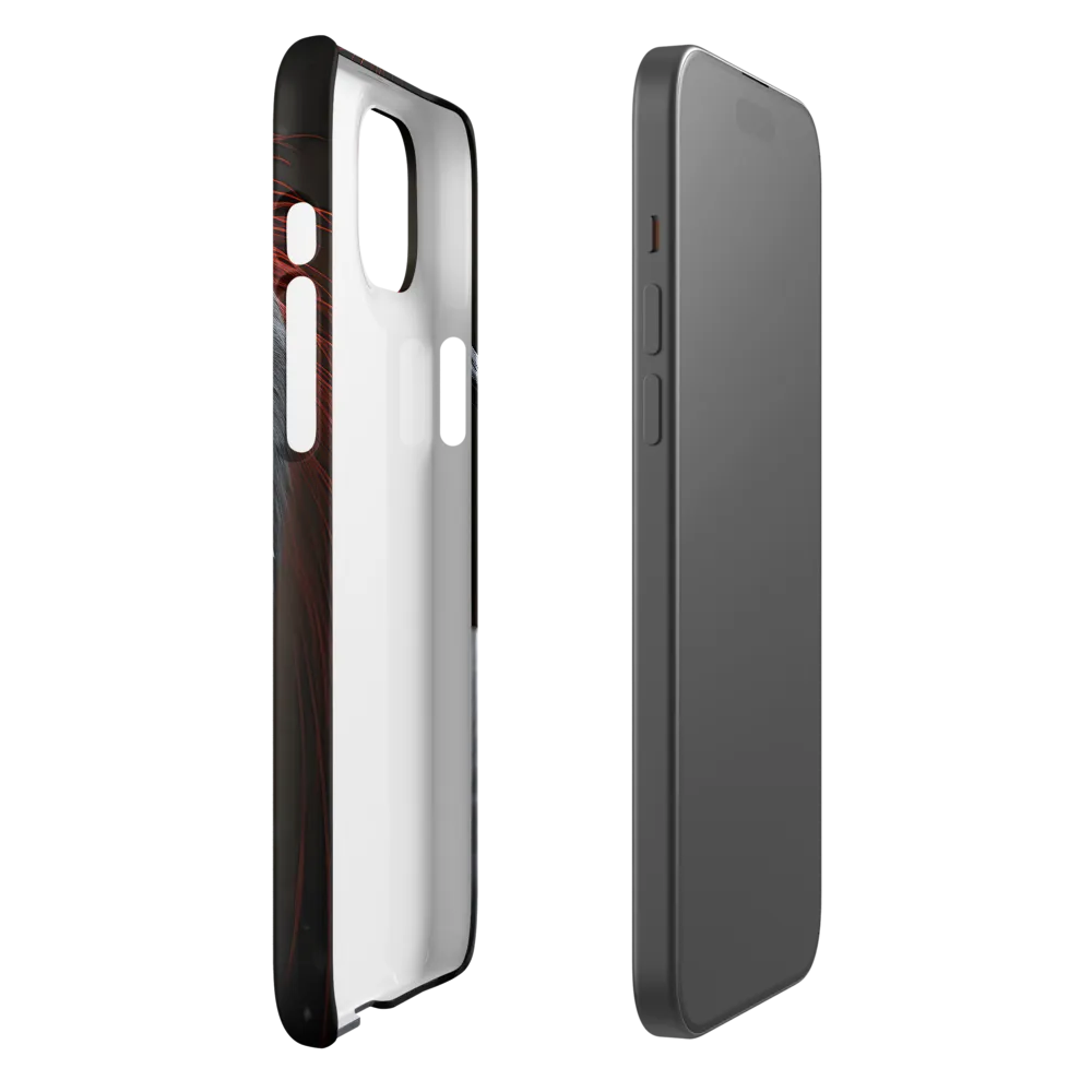 Ember-Crested Elegance | Phone Case |  15 Plus | Snap Case | Matte