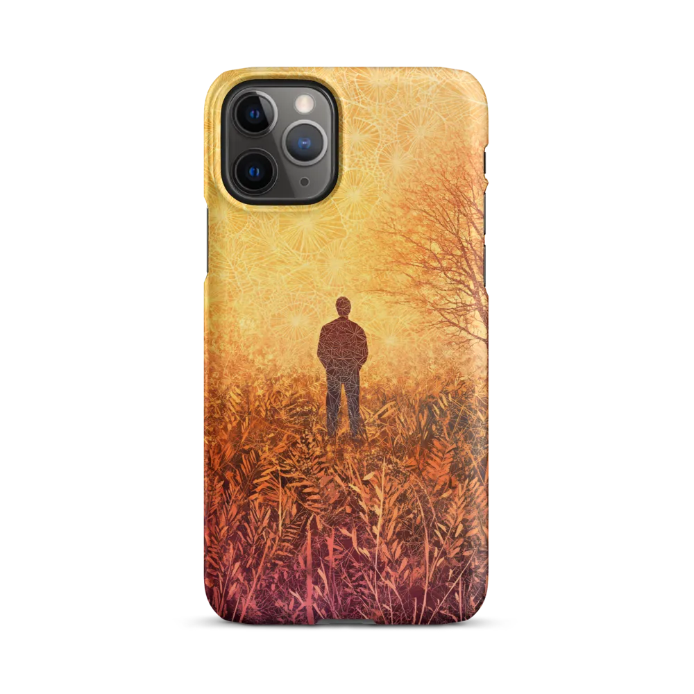 Contemplation in a Surreal Landscape