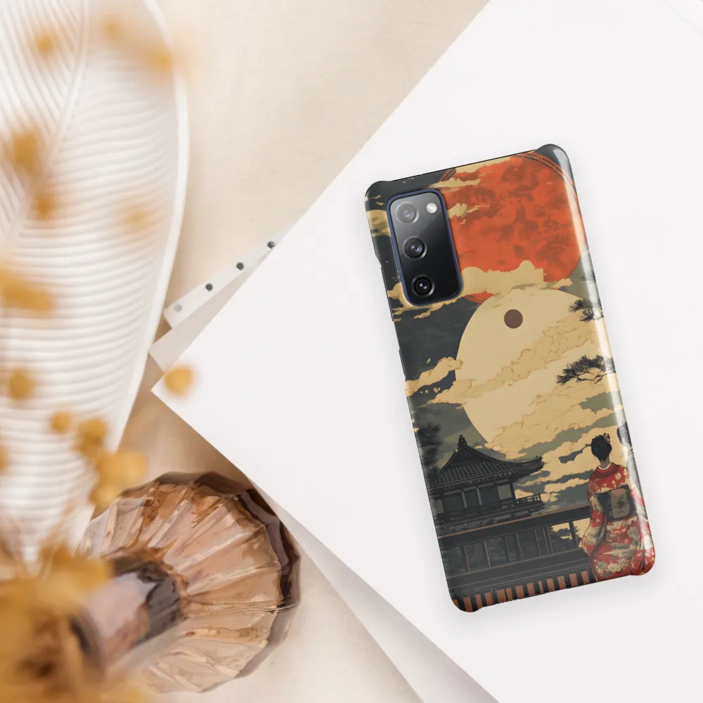 Under the Embrace of the Moon | Phone Case |  S20 FE | Snap Case | Glossy