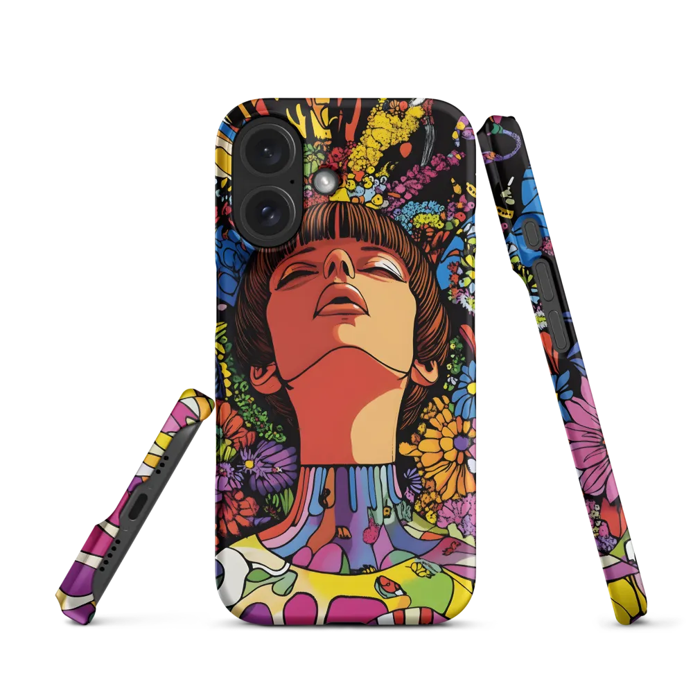 Vibrant Ecstasy: A Psychedelic Portrait