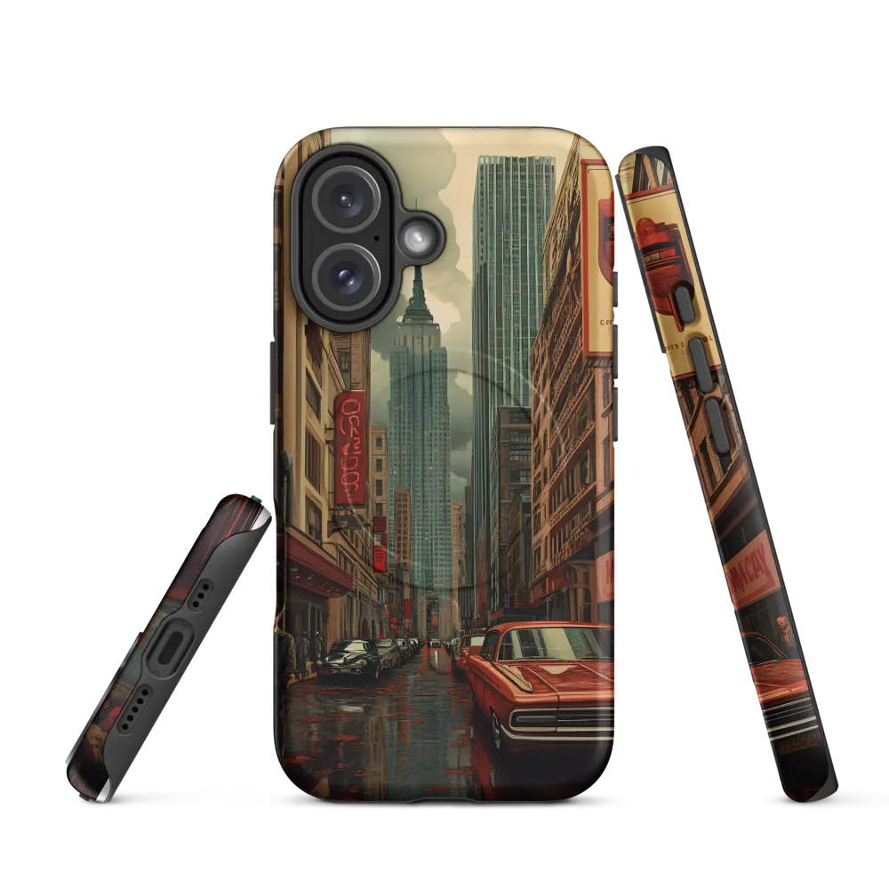 Nostalgic Cityscape: Reflections of a Forgotten Era