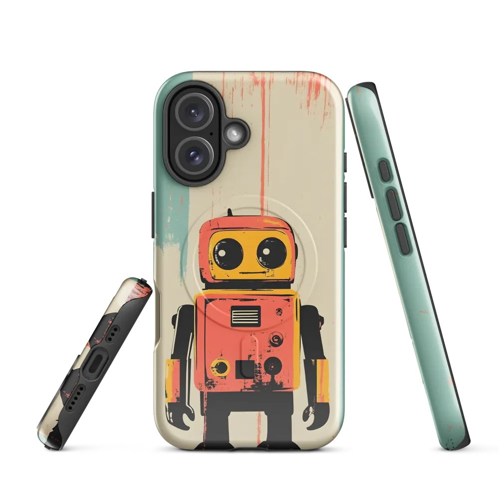 Retro Robot Charm