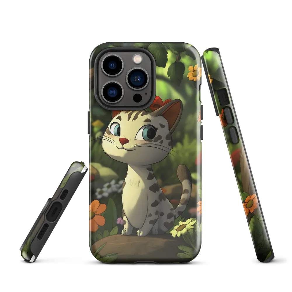 Whimsical Forest Cat