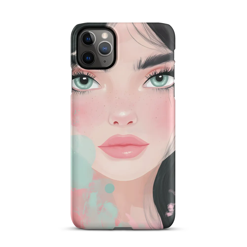 Dreamy Serenity: Portrait of a Young Woman