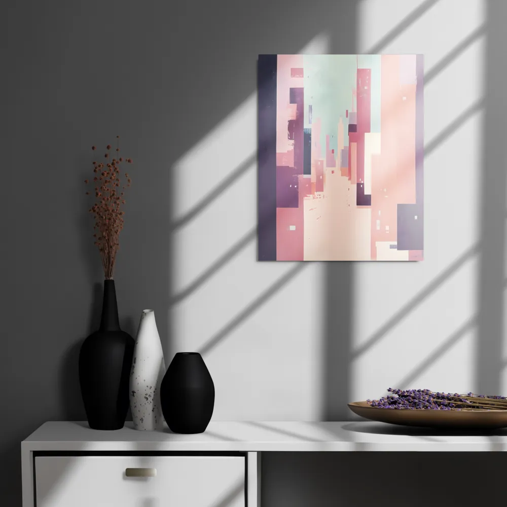 Tranquil Cityscape | Metal Print | 16″×20″