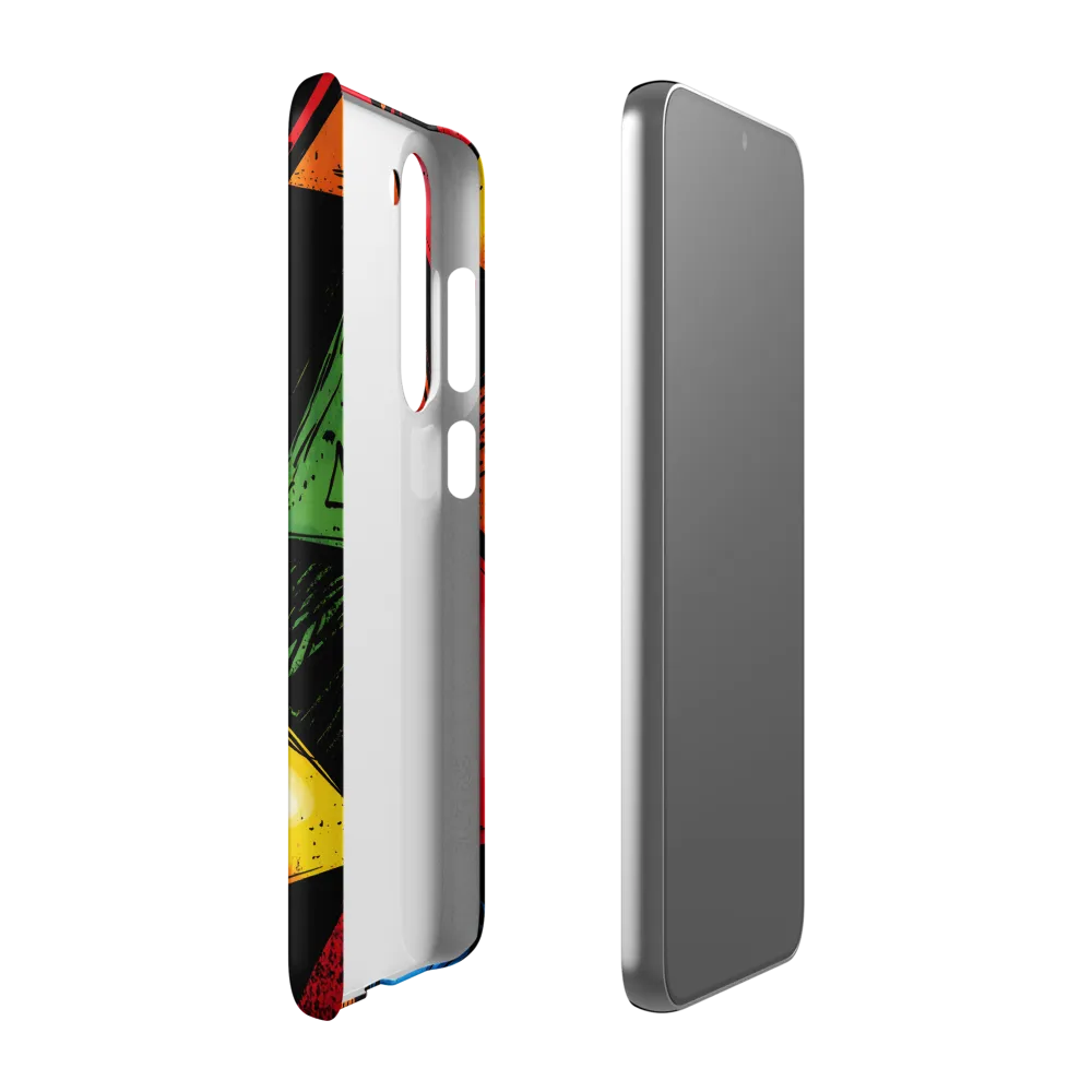 Vibrant Triangles in Abstract Harmony