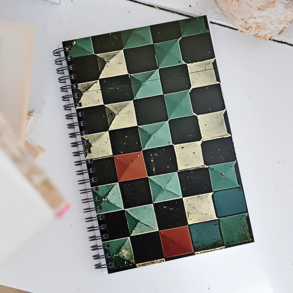 Geometric Harmony | Spiral Notebook