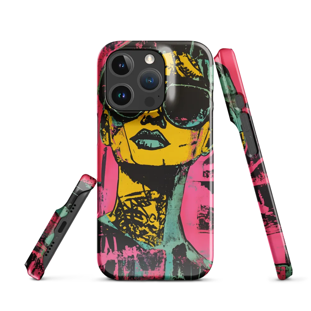 Confident Portrait in Neon Colors