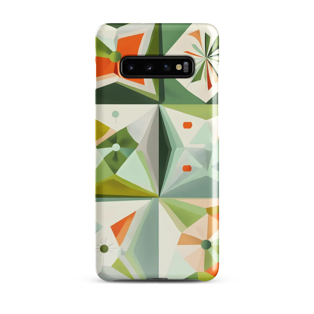 Harmonic Geometric Symphony | Phone Case |  S10 Plus | Snap Case | Glossy