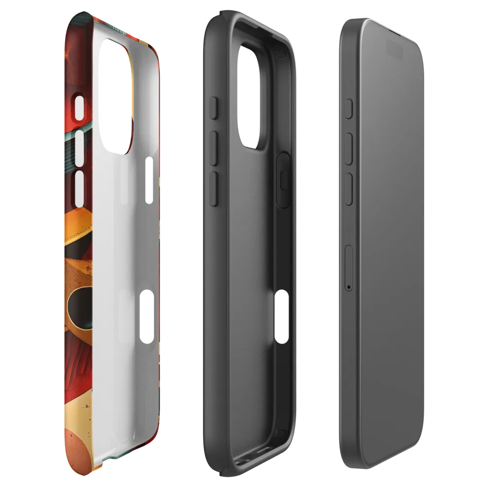 Geometric Harmony | Phone Case |  16 Pro Max | Tough Case | Matte