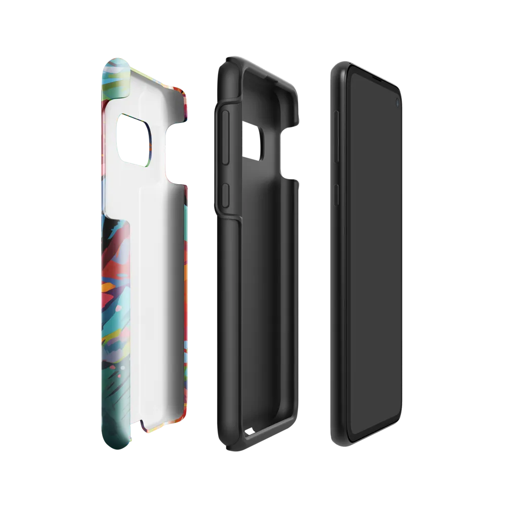 Colorful Lizard: An Abstract Adventure | Phone Case |  S10e | Tough Case | Glossy