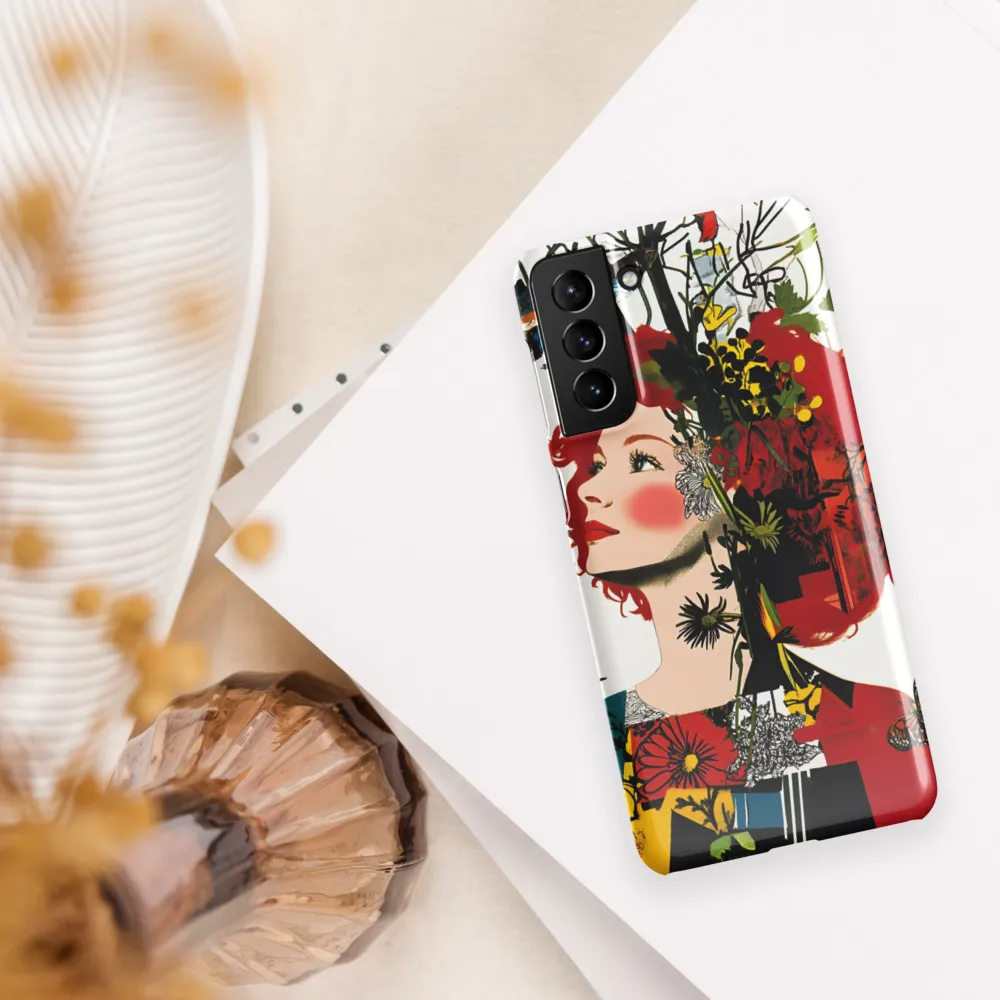 Floral Dreams | Phone Case |  S21 Plus | Snap Case | Glossy