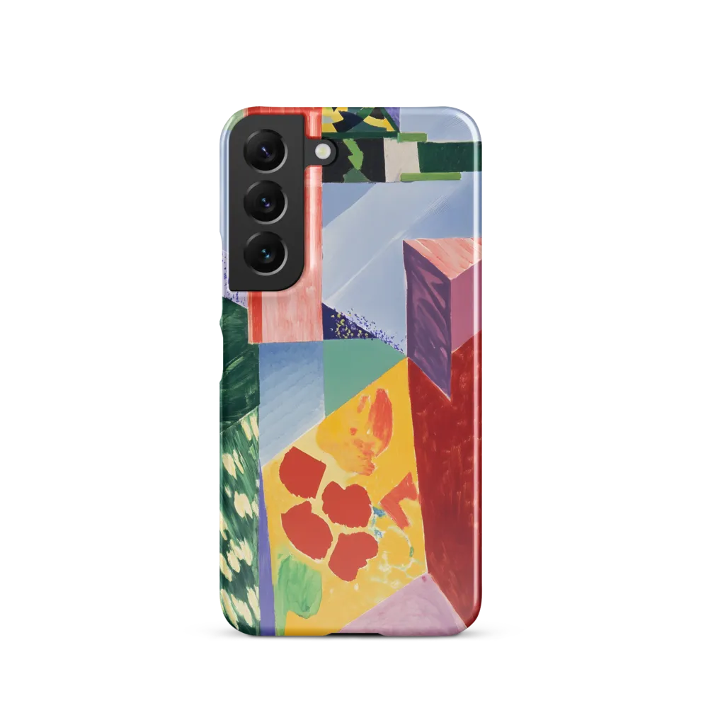 Interplay of Geometry and Color | Phone Case |  S22 | Snap Case | Glossy