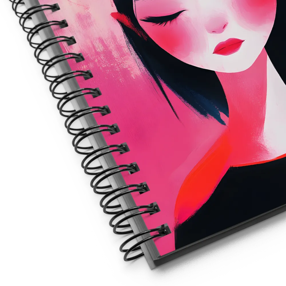 Serenity in Pink | Spiral Notebook