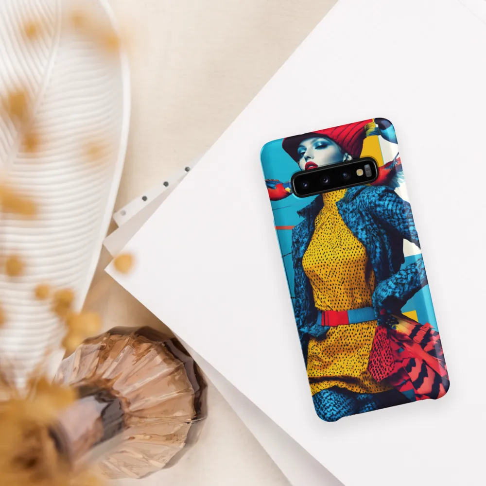 Vibrant Fusion of Nature and Fashion
