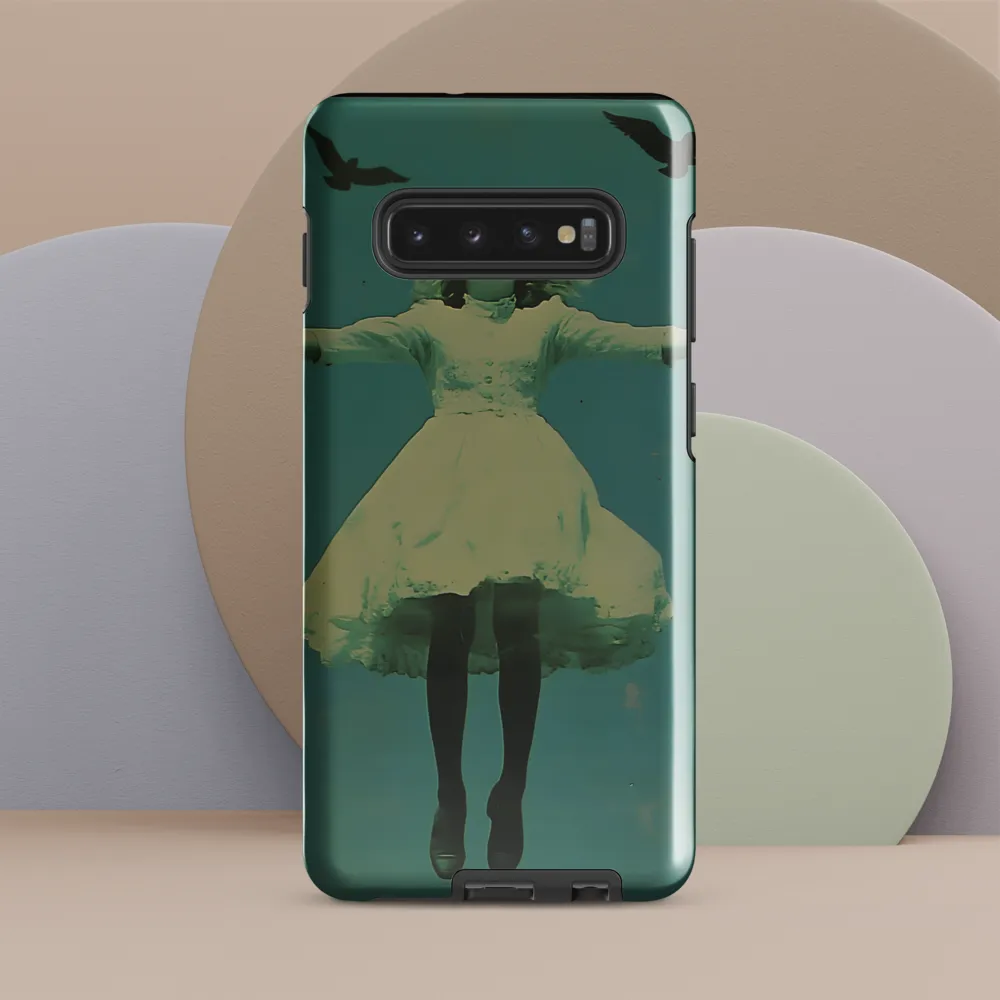 Ethereal Flight: The Freedom of Dreams | Phone Case |  S10 Plus | Tough Case | Glossy